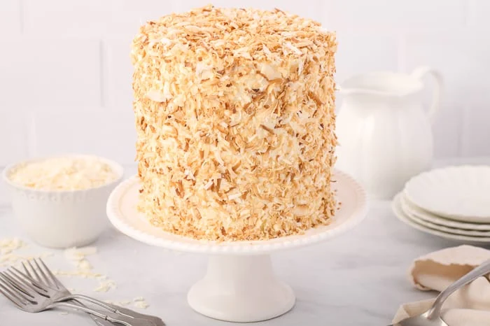 Toasted Coconut Cake