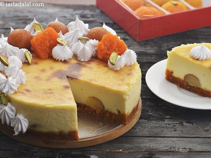 Gulab Jamun Cheesecake