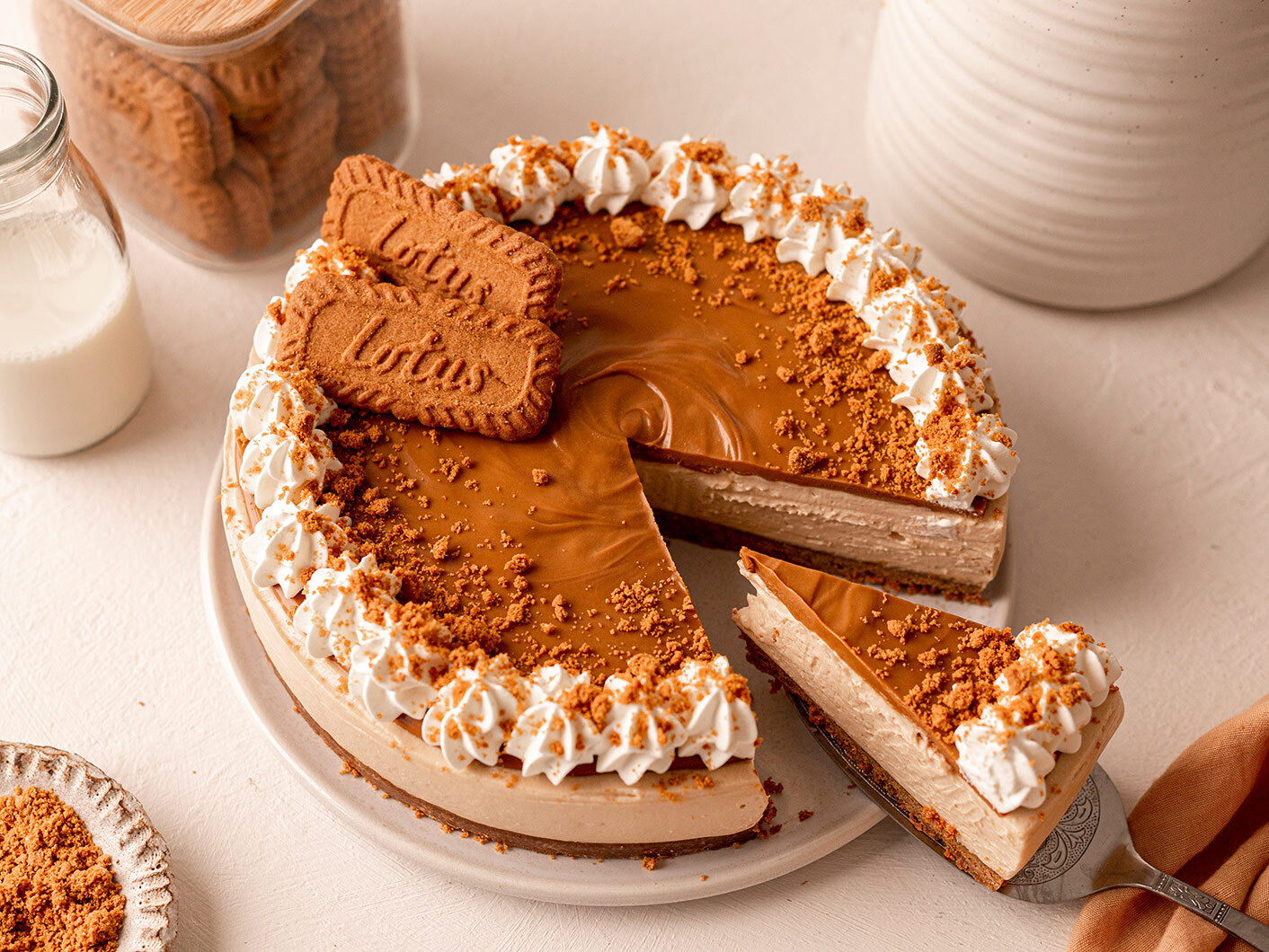 Lotus Biscoff Cheesecake